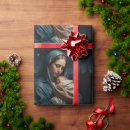 Search for virgin mary wrapping paper Baby jesus