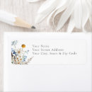 Search for wildflowers return address labels Country flowers
