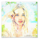 Search for beach blonde art Girl