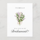Search for wedding bouquets bridesmaid cards Will you be my