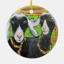 Search for funny goats christmas tree decorations Kids