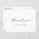 Search for thank you for business postcards Modern