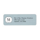 Search for single return address labels White
