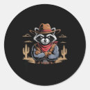 Search for raccoon stickers Cowboy