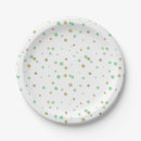 Search for gold glitter plates Faux