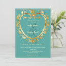 Search for teal and red wedding invitations Chic