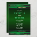 Search for futuristic birthday invitations Modern