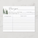 Search for love recipe cards Snow in love