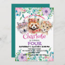 Search for cute wolf invitations Watercolor