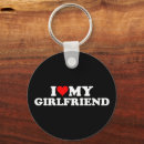 Search for girlfriend key rings I love my girlfriend