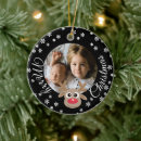 Search for novelty christmas tree decorations Black and white