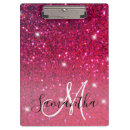 Search for pink glitter clipboards Sparkle
