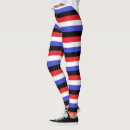 Search for red white blue stripes leggings Pattern