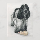 Search for cocker art postcards Spaniel