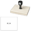 Search for blank rubber stamps Minimalist design