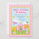 Search for circus tent invitations Pink