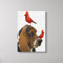 Search for hound canvas prints Antique