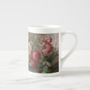 Search for vintage red rose mugs Green