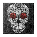 Search for sugar skull tiles Mexican