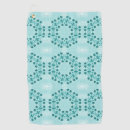 Search for teal blue golf towels Abstract