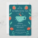 Search for adult tea party invitations Floral