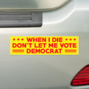 Search for anti democrat bumper stickers Vote