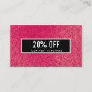 Search for professional discount cards Hair stylist