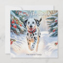Search for dalmatian christmas cards Dog breed
