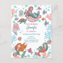 Search for cute mermaids cards Cartoon