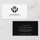 Search for animal feed business cards Dog walking