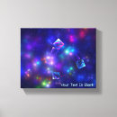 Search for cube canvas prints Blue