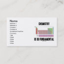 Search for chemistry business cards Geek