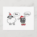 Search for christmas cartoon postcards Sheep