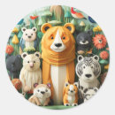 Search for colourful tiger stickers Lion