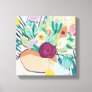 Search for floral canvas prints Bright colors