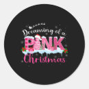 Search for pink sequins stickers Merry christmas