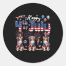 Search for mini american shepherd stickers Stars and stripes
