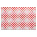 Search for canadian maple leaf fabric Red and white