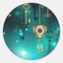 Search for skeleton key stickers Vintage