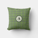 Search for olive green cushions Plaid