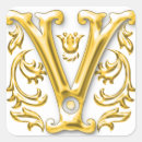 Search for initial v stickers Letter