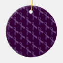 Search for purple ribbon christmas tree decorations Awareness