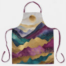 Search for abstract landscape aprons Blue