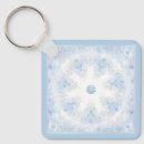 Search for blue snowflake key rings Elegant
