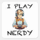 Search for gamer life stickers Nerd