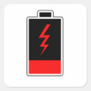 Search for battery stickers Tired