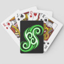 Search for funky playing cards Green