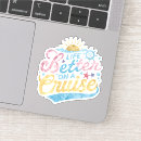 Search for funny vacation stickers Vintage