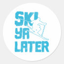 Search for funny skier stickers Ski lift