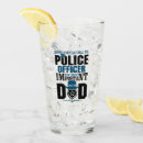 Search for police officer dad mugs Thin blue line